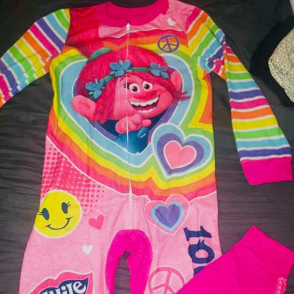 Trolls Footless Onsie